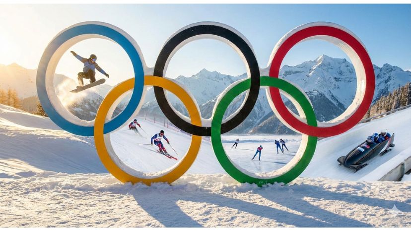 2026 Winter Olympics Milano Cortina official Olympic rings