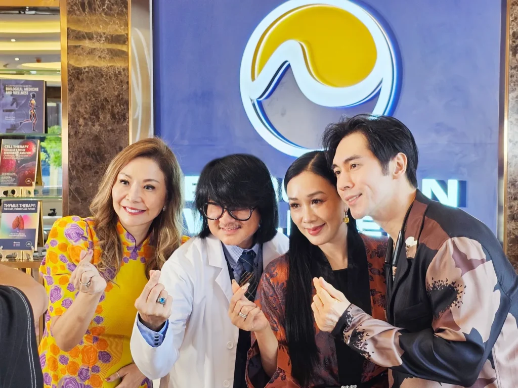 prof mike chan with christy chung